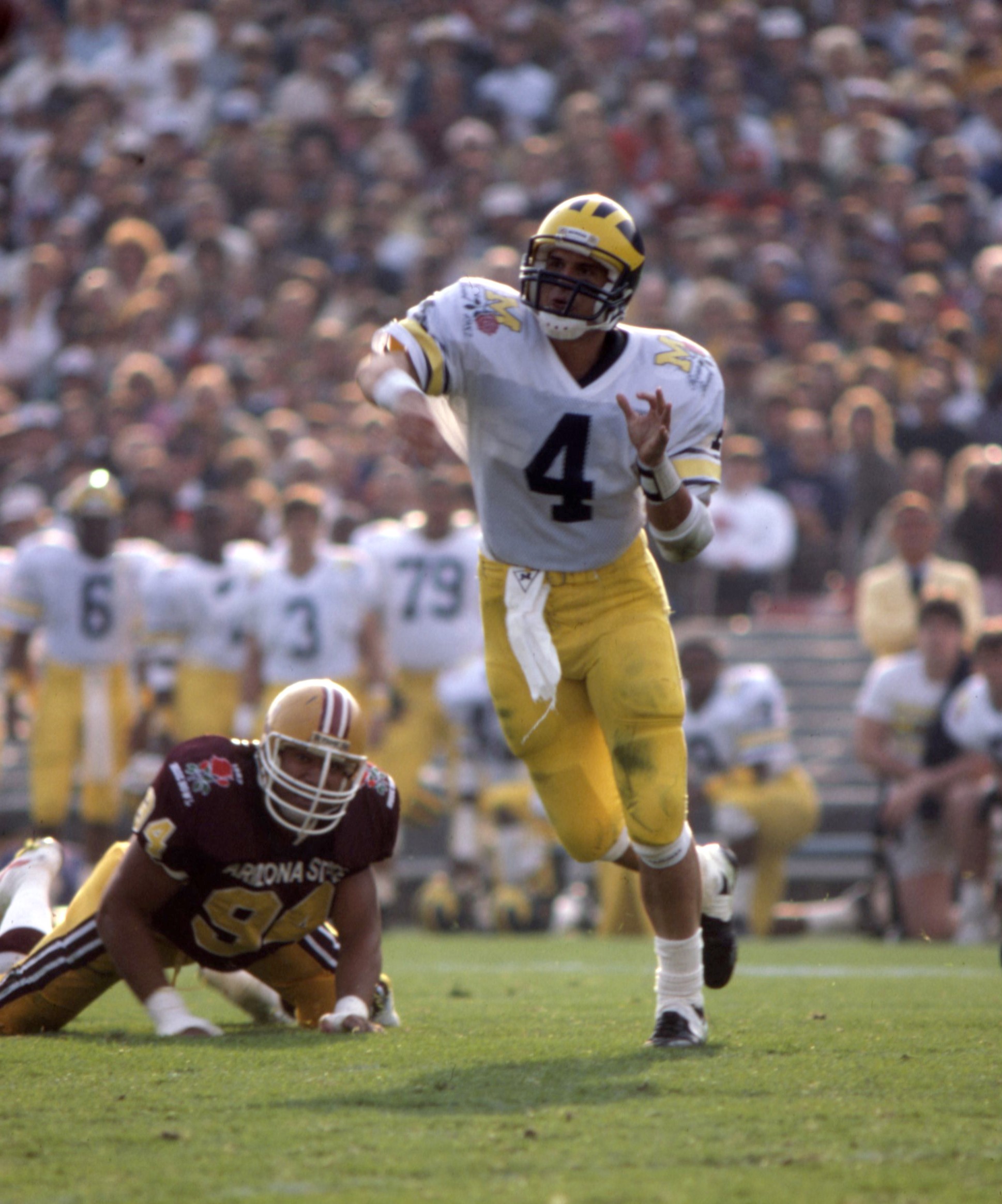 Michigan coach Jim Harbaugh: A life in football