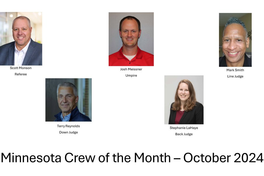 Minnesota Crew Of The Month October 2024 Photo