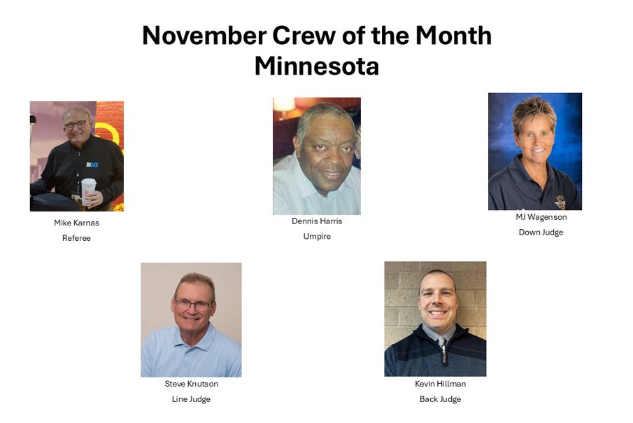 Minnesota Crew Of The Month (November 2024)